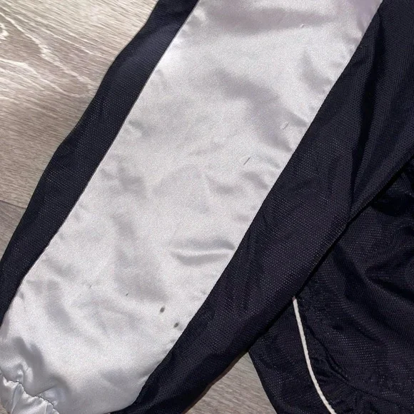 Rare Vintage 90s Kappa Black and White Oversized Jacket